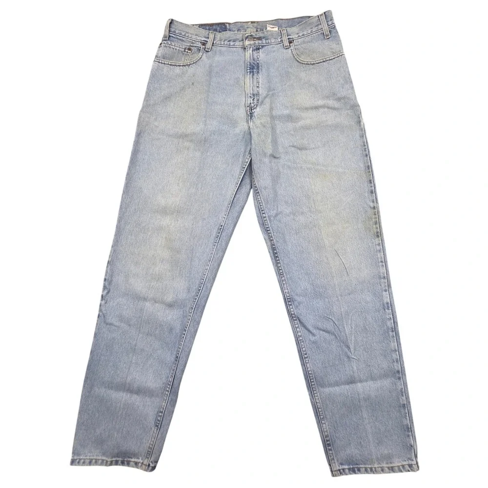 Vintage 2000 Levis 560 Loose‎ Fit Tapered Leg Jeans Mens 36x32 Distressed *READ
